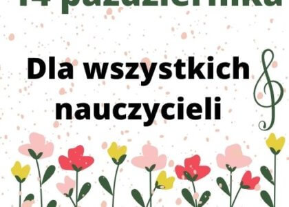 Thumbnail for the post titled: Piosenka dla nauczycieli