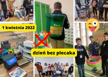 Thumbnail for the post titled: Prima aprilis! Czyli dzień bez plecaka